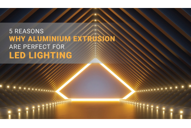 5 Reasons Why Aluminium Extrusion Profiles  Are Perfect For LED Lighting