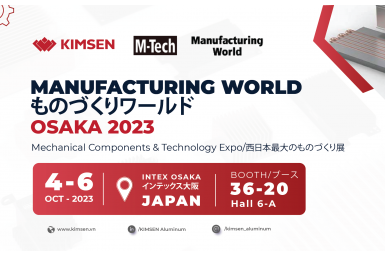 Invitation to visit KIMSEN booth at M-Tech Expo 2023 in Intex Osaka