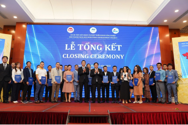 LỄ TỔNG KẾT DỰ ÁN “THÚC ĐẨY DOANH NGHIỆP NHỎ VÀ VỪA VÀ PHÁT TRIỂN NGÀNH CÔNG NGHIỆP”