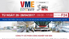 Invitation to visit Kim Sen booth at Vietnam Manufacturing Expo 2017